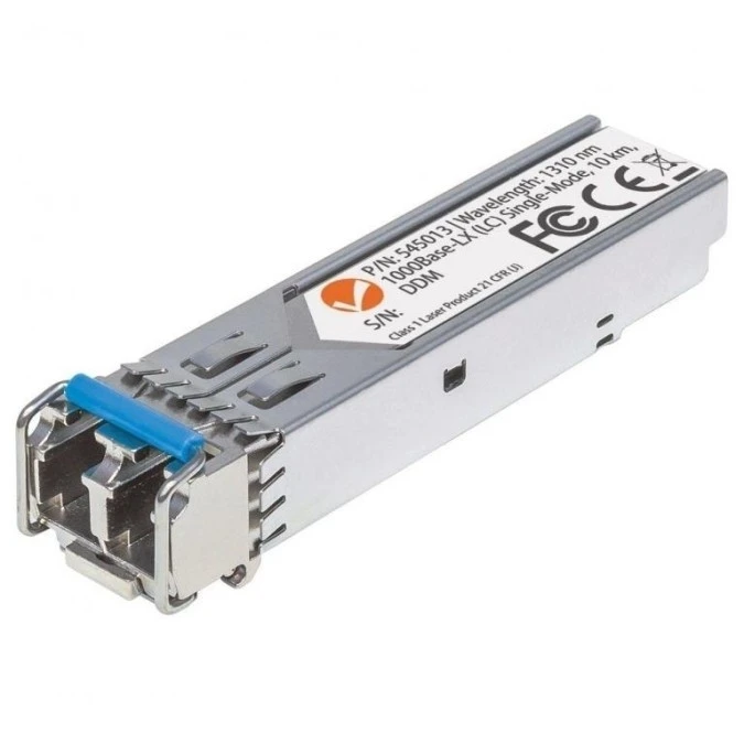 Moduł MiniGBIC SFP 1000Base‑LX LC Jednomodowy 10km 1310nm - obrazek 1