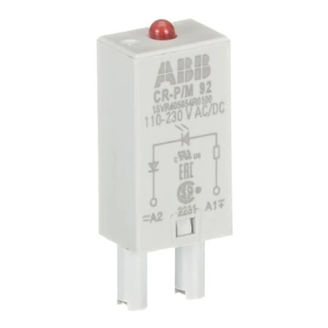 Moduł CR‑P/M 92 LED czerwony 110‑230VAC/110VDC 1SVR405654R0100 /10szt./ - obrazek 1