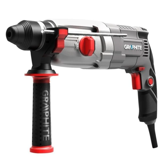 Młotowiertarka SDS+ 800W, 2.8J, walizka - obrazek 1