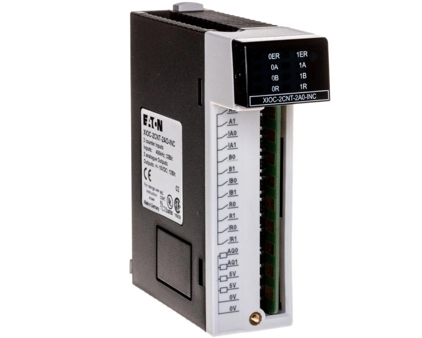 Moduł licznika 2x400kHz 2 wyjścia analogowe +/‑10V 24V DC do XC100/200 262417 - obrazek 1