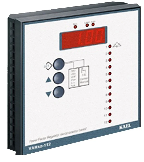 Mikroprocesorowy regulator współczynnika mocy biernej MR VARKO‑112