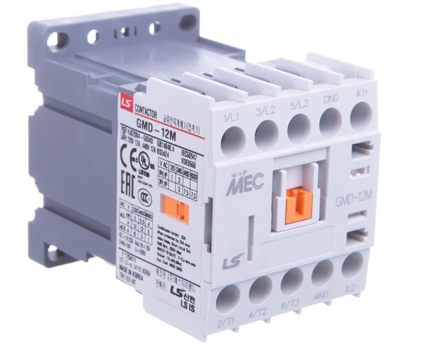 Ministycznik LS Electric GMD‑12M, moc 5,5kW, 12A, 24VDC, 1A 1270025800 GMD‑12M 24DC 1A
