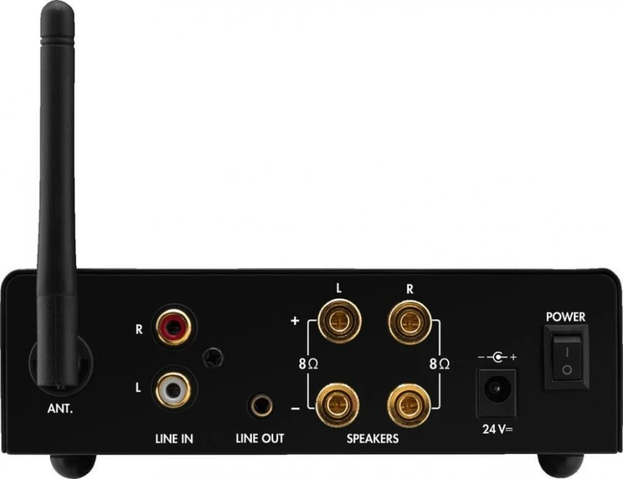 Miniaturowy wzmacniacz stereo, 2 x 30WRMS z Bluetooth, komunikacją NFC i pilotem sterującym SA‑160BT - obrazek 2