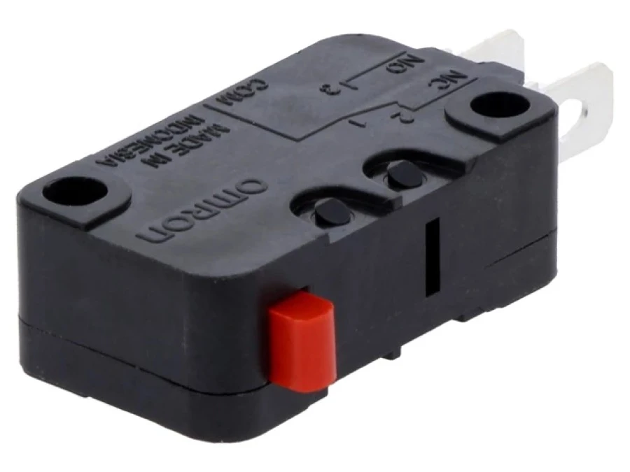 Mikroprzełącznik SNAP ACTION bez dźwigni SPDT 16A/250VAC D3V‑16‑1A5‑H - obrazek 1