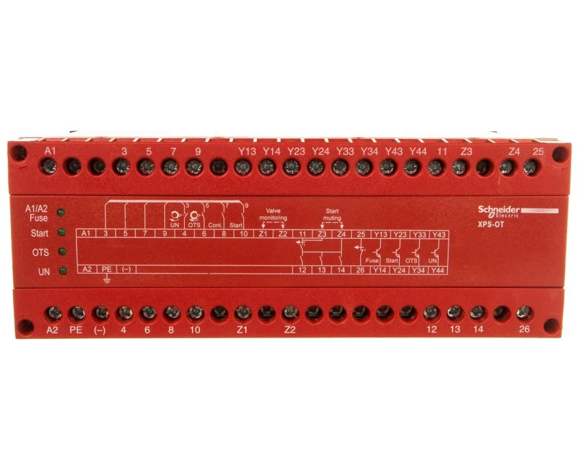 Moduł bezpieczeństwa Preventa wyłącznik STOP 115V AC XPSOT3444 - obrazek 2