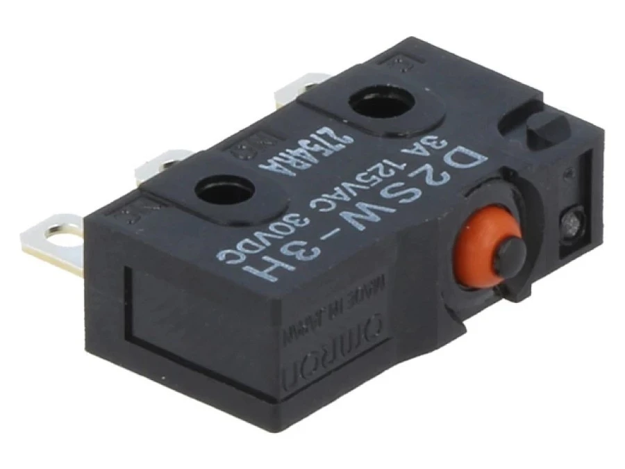 Mikroprzełącznik SNAP ACTION bez dźwigni SPDT 3A/125VAC IP67 D2SW‑3H - obrazek 1