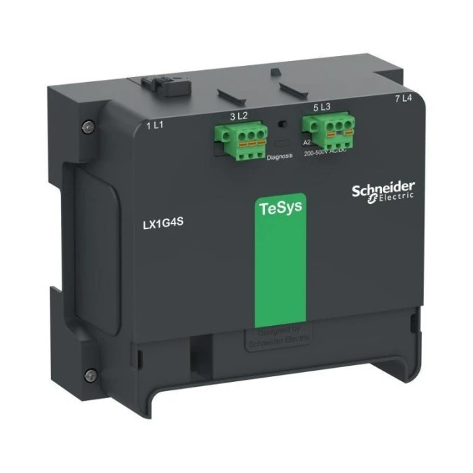 Moduł kontorlny TeSys Giga ‑ LX1G ‑ 200‑500V AC/DC 50/60Hz, LX1G4RLSEA - obrazek 1