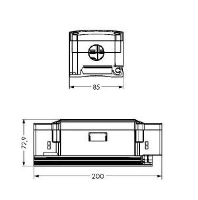 Moduł odejściowy 5x6mm2 WINSTA IDC 895‑1652 - obrazek 2