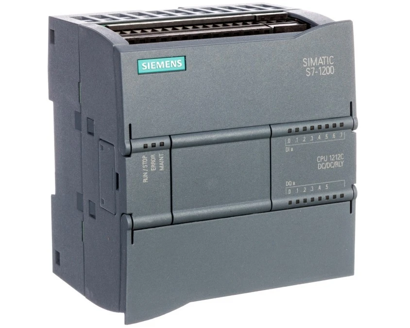 Moduł podstawowy PLC 8we 6wy+2we analogowe 24V DC 75kB SIMATIC S7‑1200 CPU 1212C 6ES7212‑1HE40‑0XB0 - obrazek 1