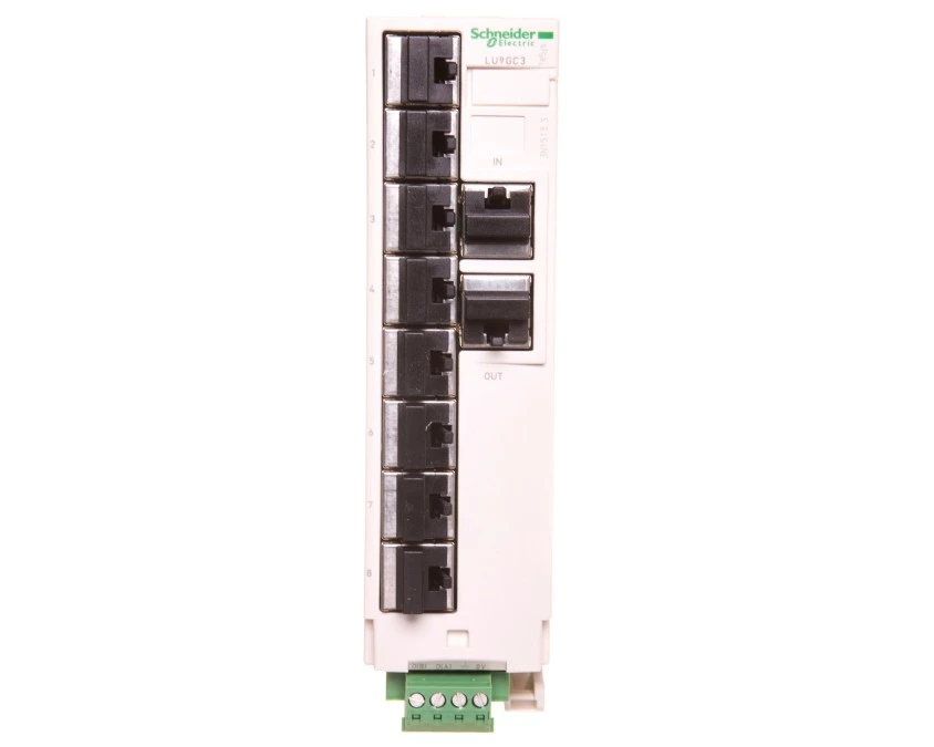 Moduł komunikacyjny rozdzielacza Modbus 10xRJ45 LU9GC3 - obrazek 2