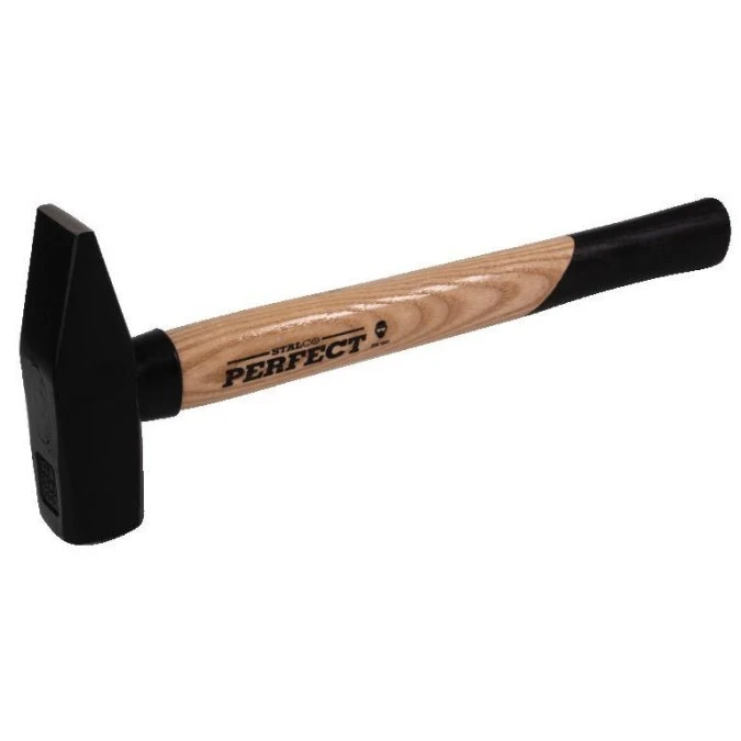 Młotek ślusarski 1000g trzonek drewniany STALCO PERFECT S‑69110 - obrazek 1
