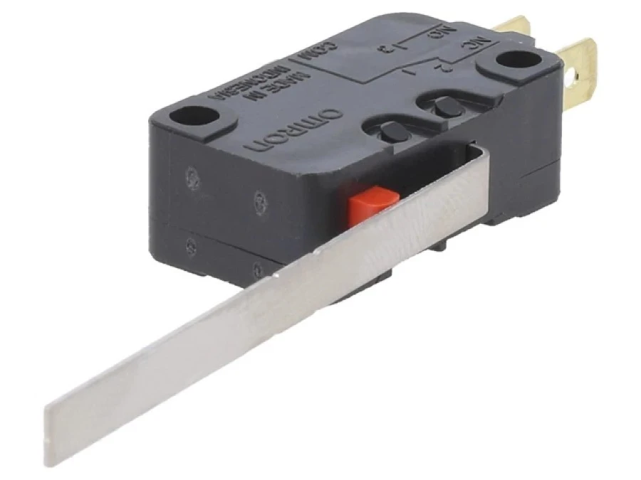 Mikroprzełącznik SNAP ACTION z dźwignią SPDT 16A/250VAC IP40 D3V1631C26 D3V‑163‑1C26 - obrazek 1