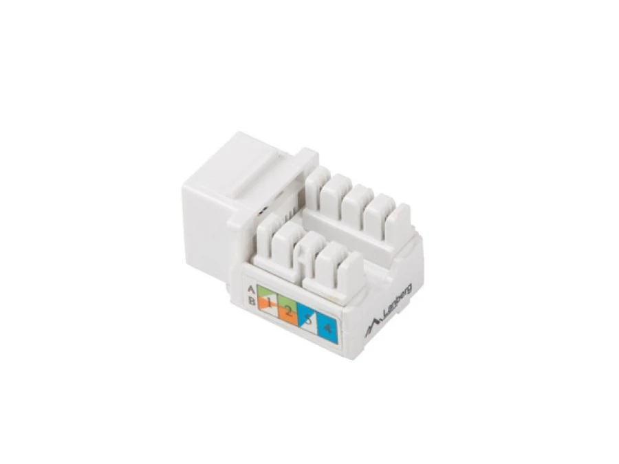 Moduł Keystone RJ45 do LSA UTP kat6 90st do puszki montażowej LANBERG KSU6‑1090 - obrazek 2