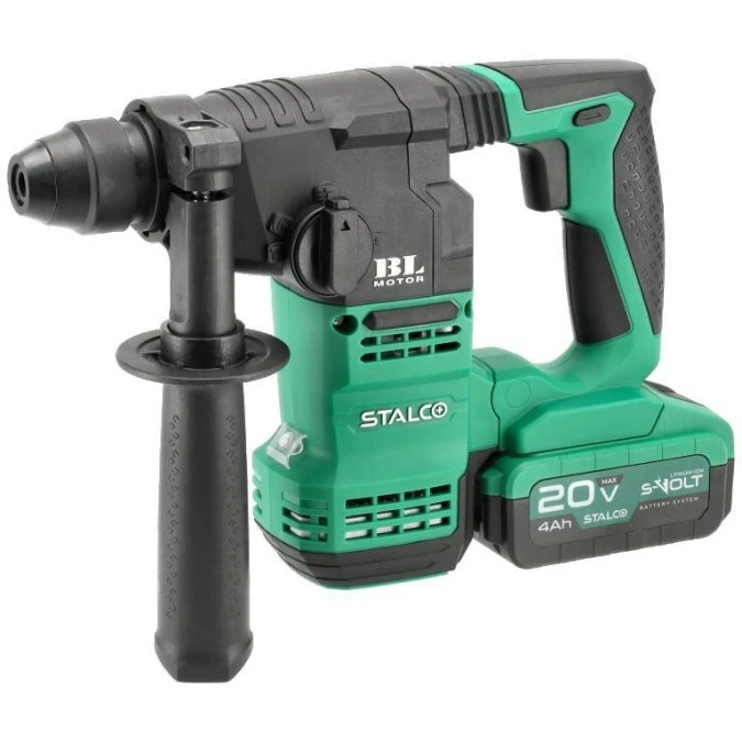 Młotowiertarka RHS20‑18BL 2x 4Ah 20V S‑VOLT STALCO S‑97325 - obrazek 3