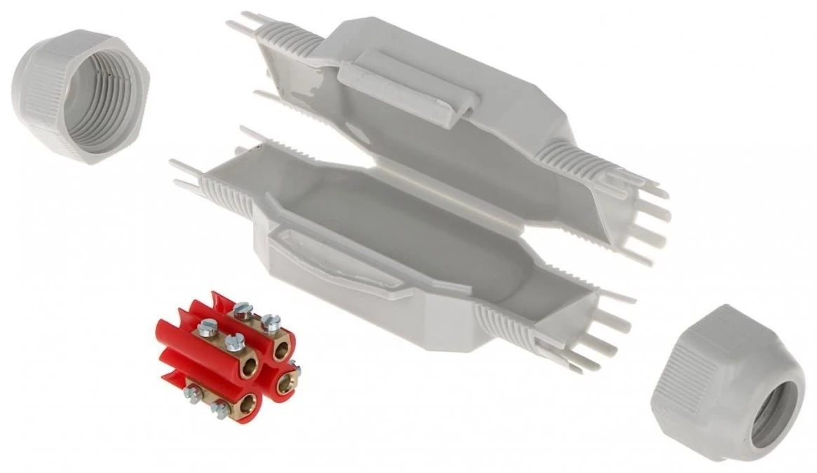 Mufa przelotowa hermetyczna IP68 Gelbox Dino 1kV 19586 - obrazek 3