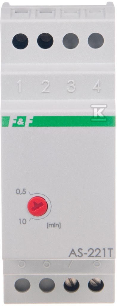 Automat schodowy 240V 10A IP40, AS-221T - obrazek 1