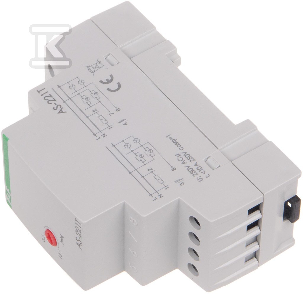 Automat schodowy 240V 10A IP40, AS-221T - obrazek 3
