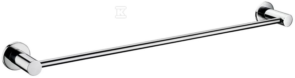 Wieszak na ręcznik pojedynczy SMILE 60 cm, chrom ASM09 - obrazek 1