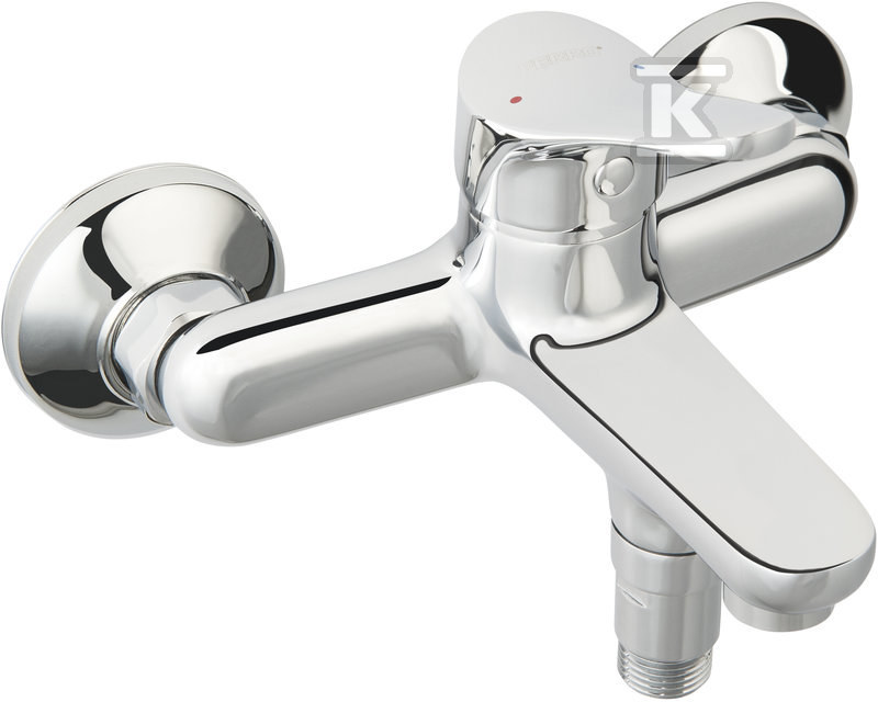 Bateria wannowa Stillo ścienna, chrom BSL1 - obrazek 1