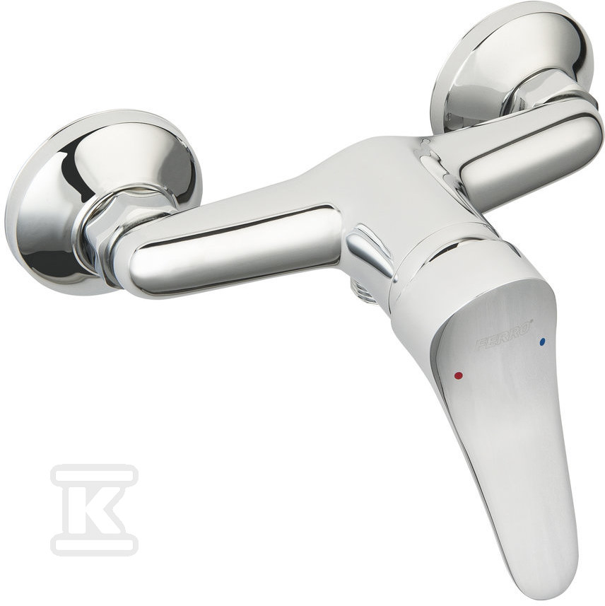 Bateria prysznicowa Stillo ścienna, chrom BSL7 - obrazek 1