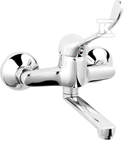 Bateria umywalkowa Vasto Medico ścienna chrom BVAM3 - obrazek 1
