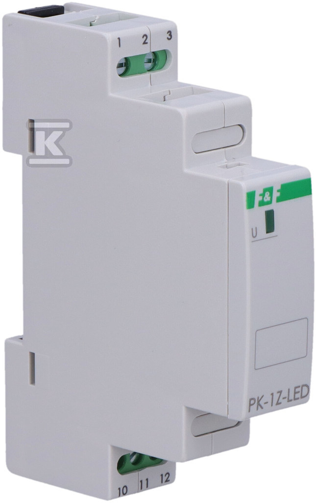 Przekaźnik elektromagnetyczny PK-1P 24 V, styk 1 x NO 16 A, Inrush 120A/20ms PK-1Z-LED-24 - obrazek 1
