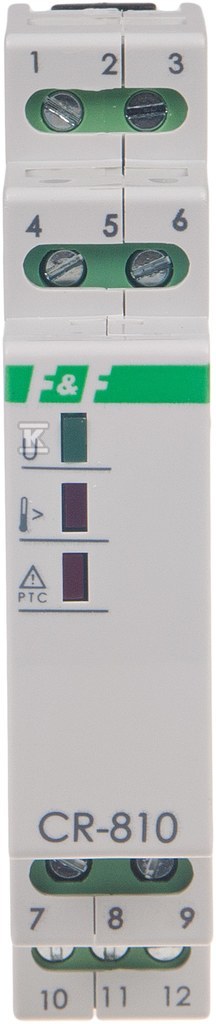 Przekaźnik rezystancyjny 16A Szyna CR-810 CR-810DUO - obrazek 1