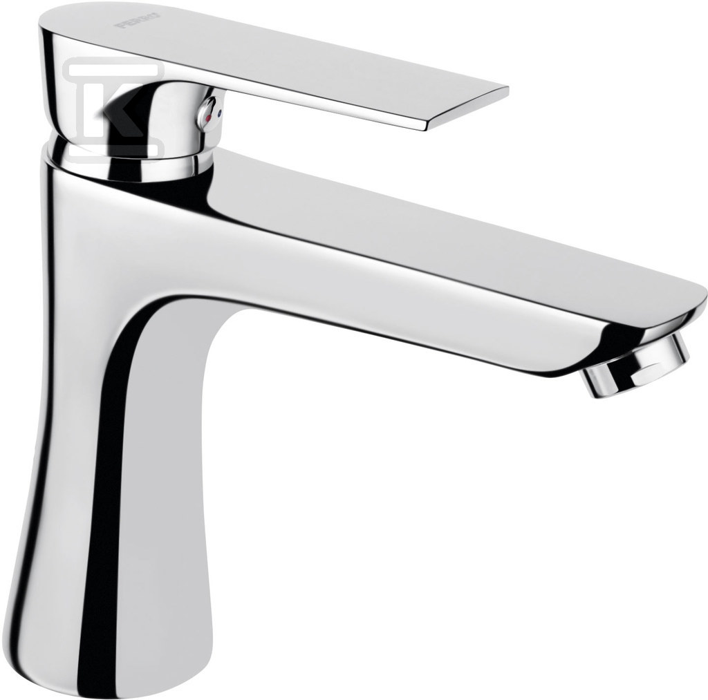 Bateria umywalkowa Algeo Square stojąca, chrom BAQ2 - obrazek 1