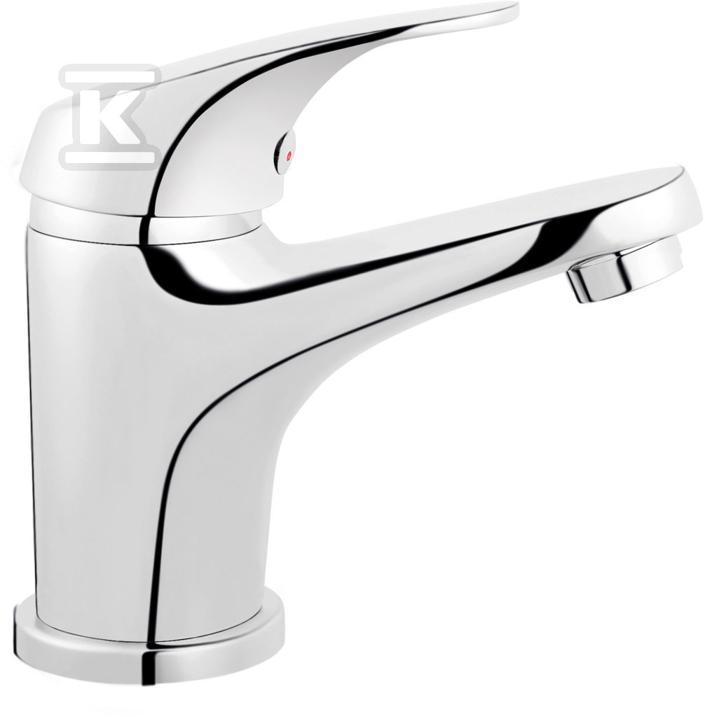 Bateria umywalkowa Ferro One, z korkiem klik-klak, chrom BFO2 - obrazek 1
