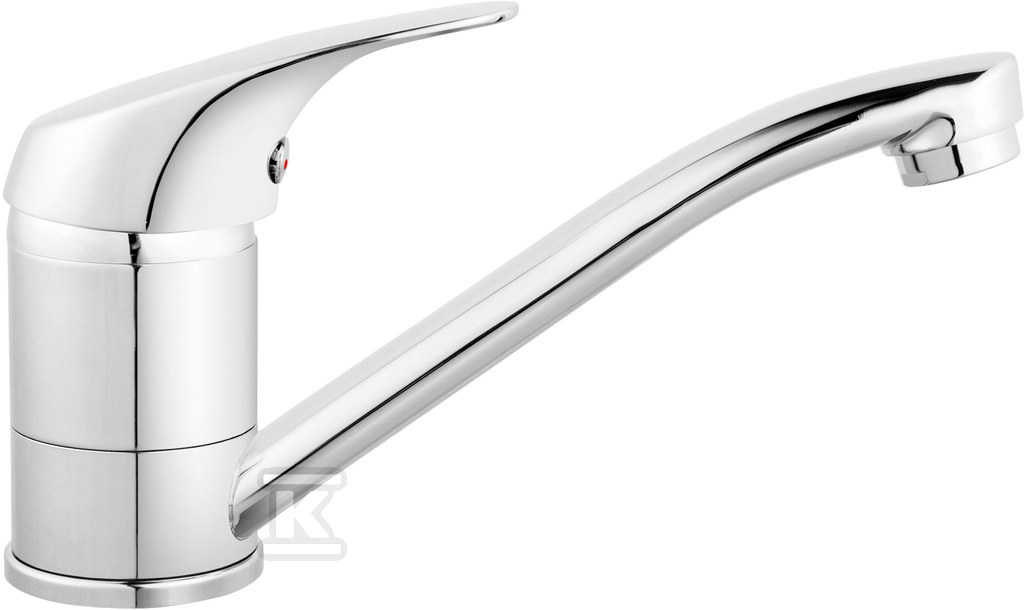 Bateria umywalkowa Ferro One, z obrotową wylewką, chrom BFO2A - obrazek 1