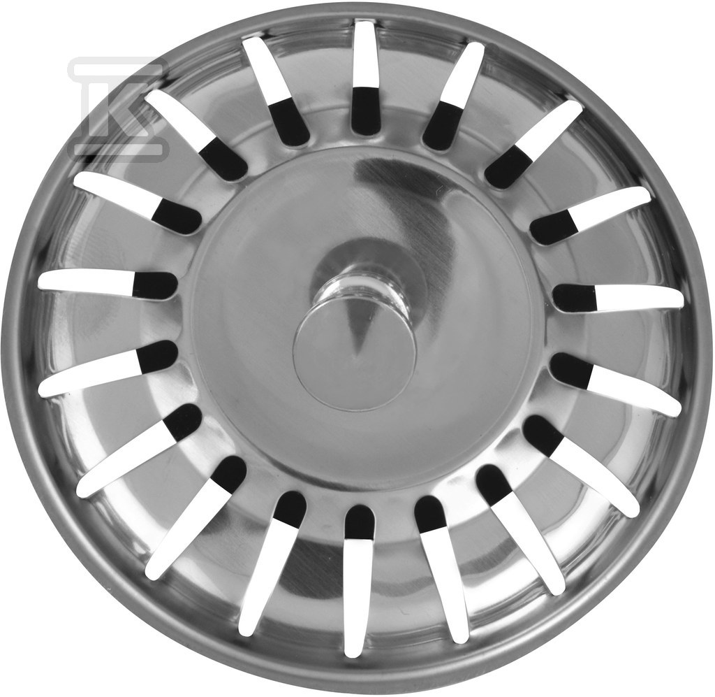 Korek spustu zlewozmywaka O 113 mm, stal KORSZ113 - obrazek 1