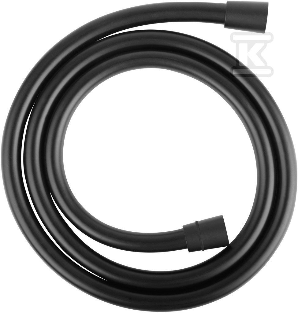 Wąż prysznicowy 150 cm, PVC, czarny W43 - obrazek 1