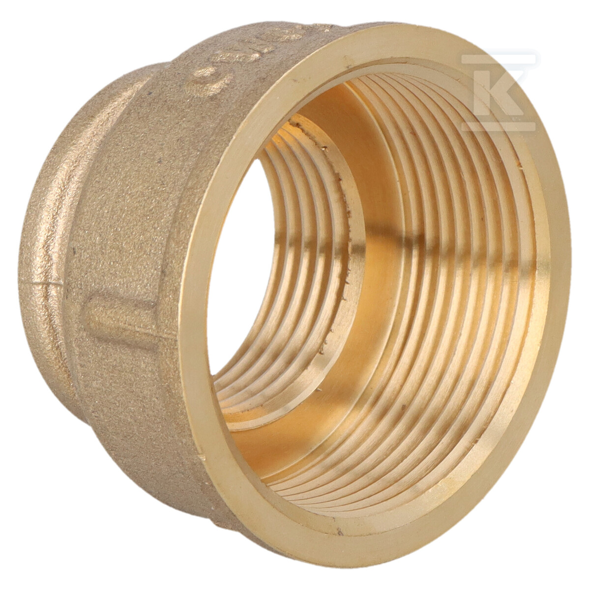 Mufa redukcyjna mosiężna 6/4"x1" żółta M13Z - obrazek 3
