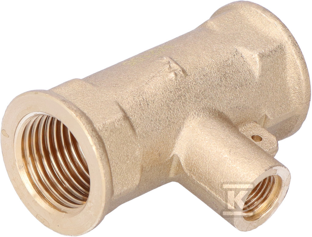 Trójnik mosiężny 1/2"x1/4" SGT1 - obrazek 2