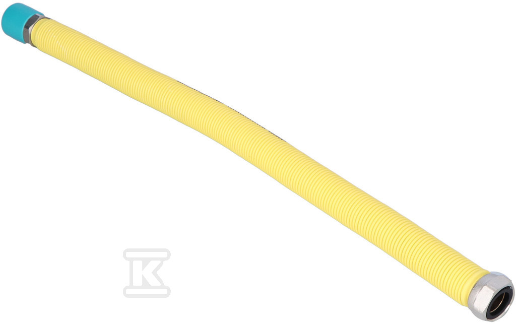Przewód gazowy rozciągliwy DN 20, L = 500 / 700 ANT z nyplem PSR-06ANT-050 - obrazek 2