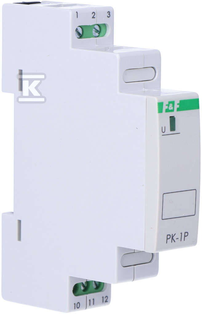 Przekaźnik elektromagnetyczny PK-1P 24V AC/DC, styk: 1P I=16A, 1 moduł PK-1P-24V - obrazek 2