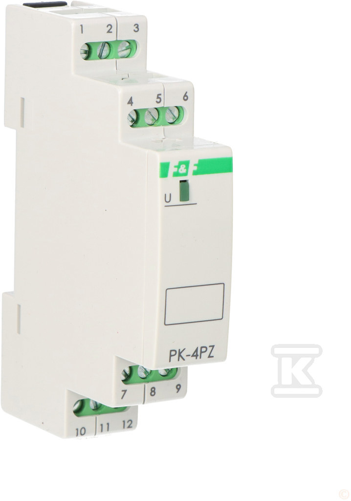 Przekaźnik elektromagnetyczny PK-4PZ 48V 48V AC/DC styk: 2P I=2x8A 2Z I=2x8A 1 moduł PK-4PZ-48V - obrazek 2