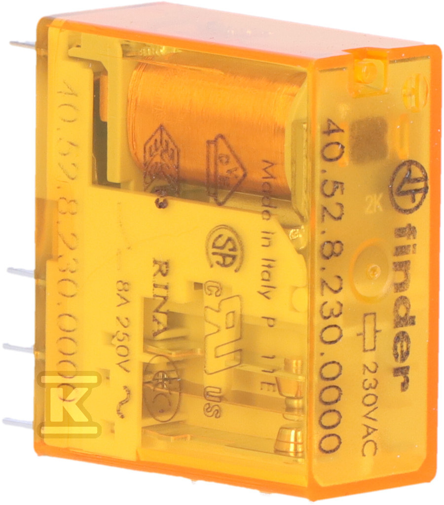 Przekaźnik 2P 8A 230V Ac 40.52.8.230.0000