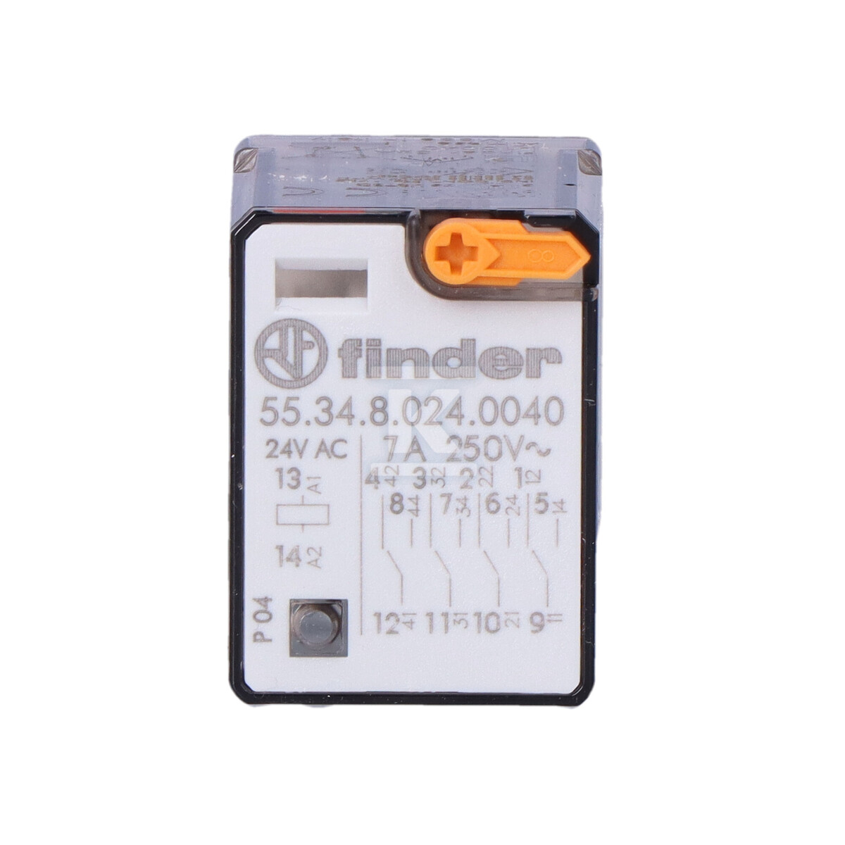 Przekaźnik 4P 7A 24V AC 55.34.8.024.0040 - obrazek 3