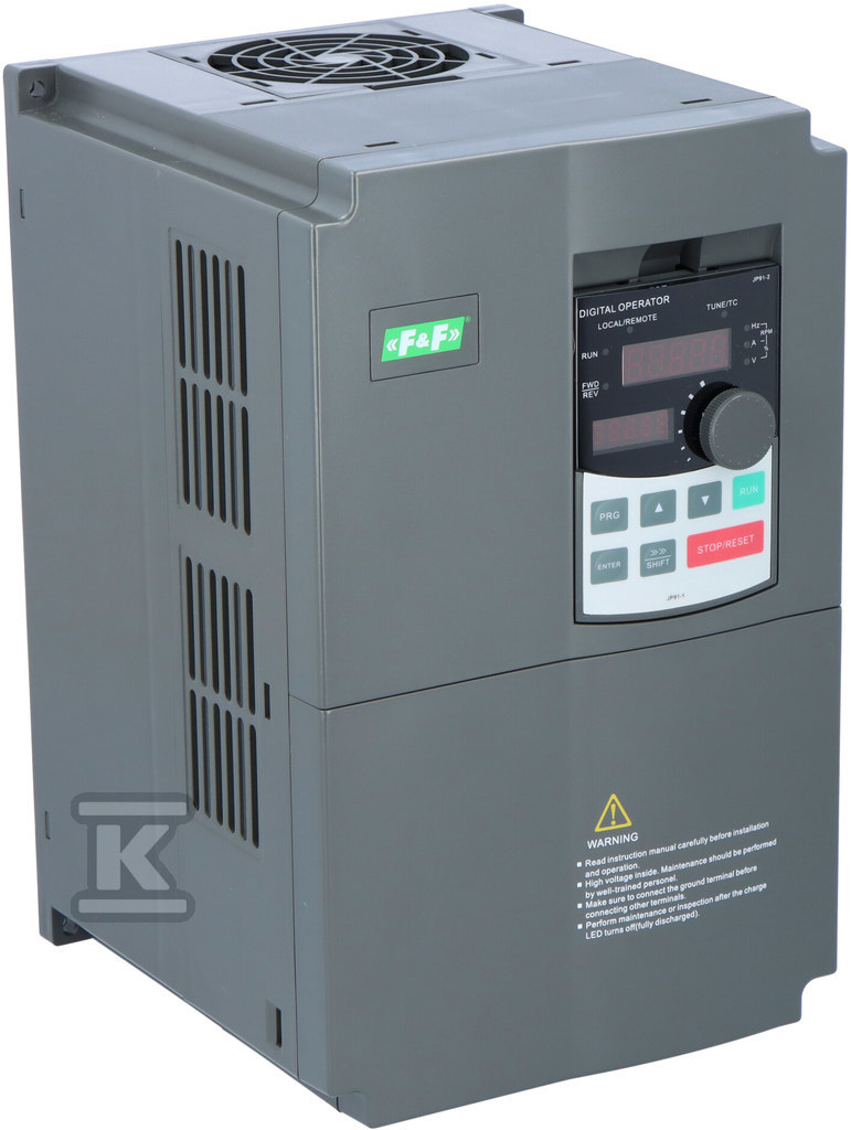 Falownik jednofazowy Uwe=230V AC, Iwe=36A, Uwy=3x230V AC, Iwy=16A, Pmax=4kW FA-1L040 - obrazek 2