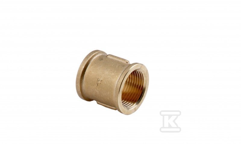 Mufa mosiężna 6/4" żółta M06Z - obrazek 1