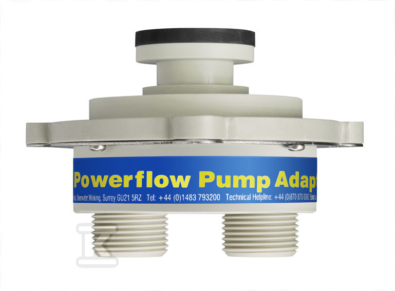 Adapter Powerflow Pump Head do podłączenia Powerflow Flushing Machine MKIII w miejsce pompy obiegowej C.O. 55568