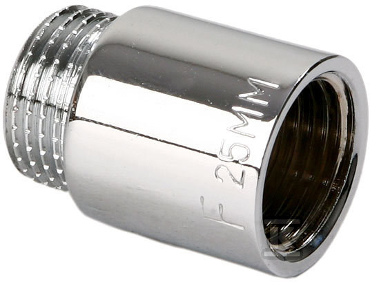Przedłużka mosiężna 3/4" 30 mm chrom P130C - obrazek 1