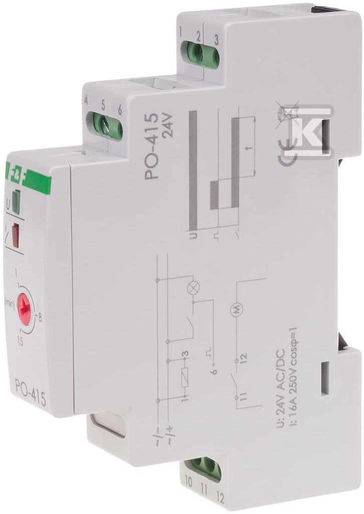 Przekaźnik czasowy PO-415 1-60S 230V PO-415-1-60S - obrazek 1