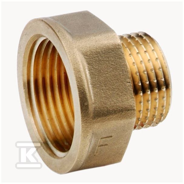 Redukcja 1"x3/4" nakrętno-wkrętna żółta RN05Z - obrazek 1