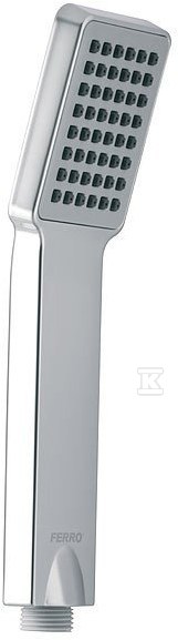 Słuchawka prysznicowa 1 strumieniowa Quadro chrom S110 - obrazek 1