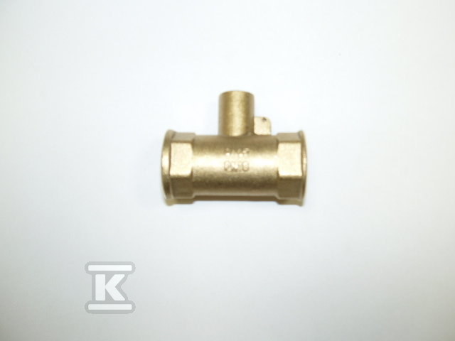 Trójnik mosiężny 3/4"x1/4" SGT2 - obrazek 1