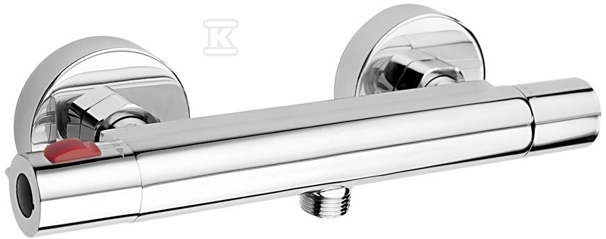 Bateria prysznicowa Trinity Safe Touch termostatyczna ścienna, chrom TRM7 - obrazek 1