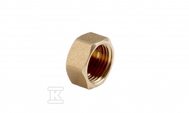 Zaślepka 5/4" mosiężna żółta ZAS5Z - obrazek 1