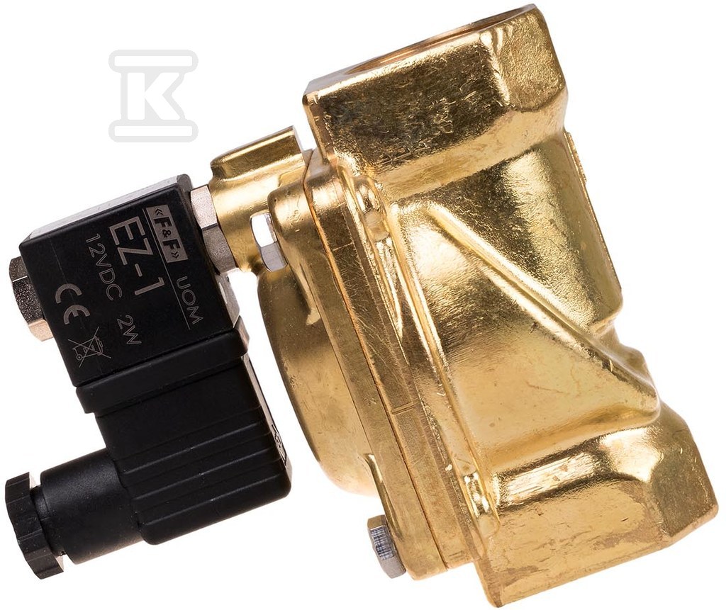 Elektrozawór bistabilny 1", cewka 12V DC ZAW-1CAL - obrazek 2